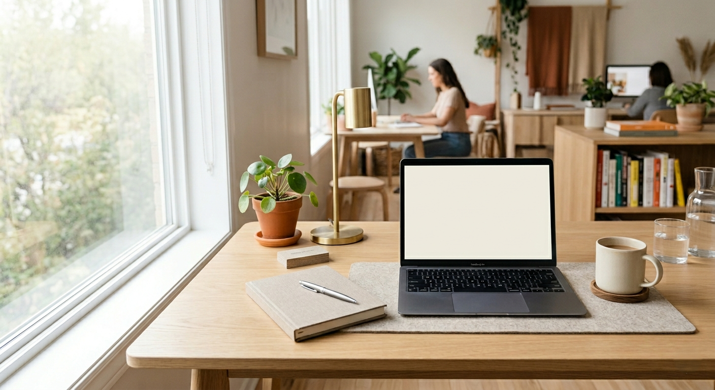 Modern workspace environment at Vendiago Enterprises